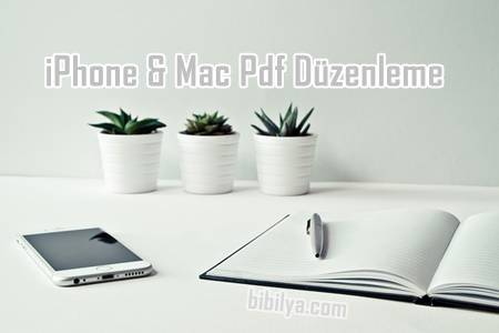 Mac PDF Düzenleme