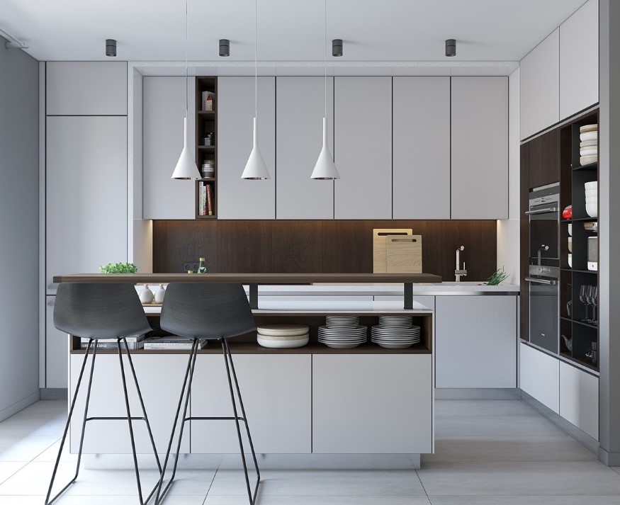 Modern Beyaz Mutfak Dekorasyon Modelleri 2023 4 Modern mutfak modelleri 2021