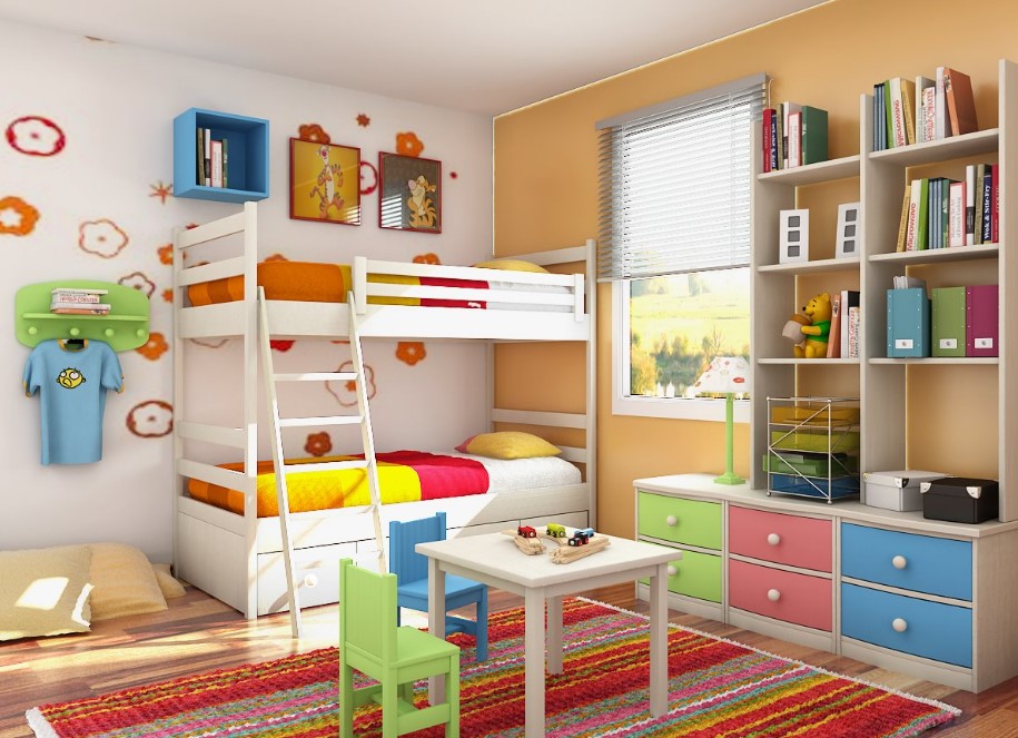 Çocuk Odası Dekorasyonu için Öneriler 2023 8 Renkli çocuk odası dekorları 2021