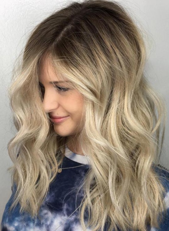 En Çekici Orta Boy Saç Modelleri 2023 6 orta boy dalgalı saç modeli