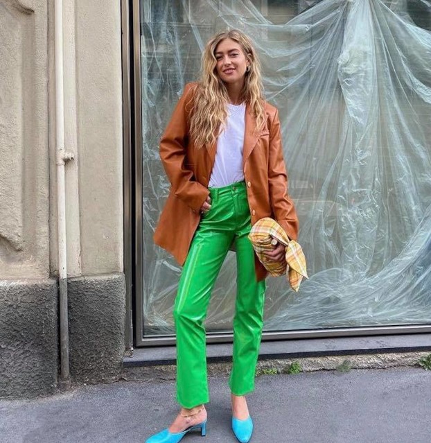 Sokak Modası Cesur Sonbahar Stilleri 2023 3 sokak modası neon renk trendi