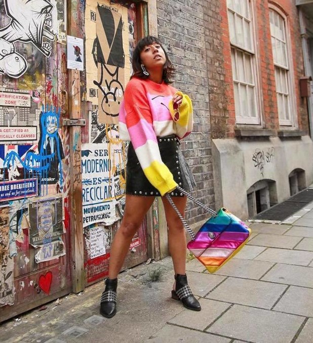 Sokak Modası Cesur Sonbahar Stilleri 2023 1 renkli sonbahar stilleri 2021